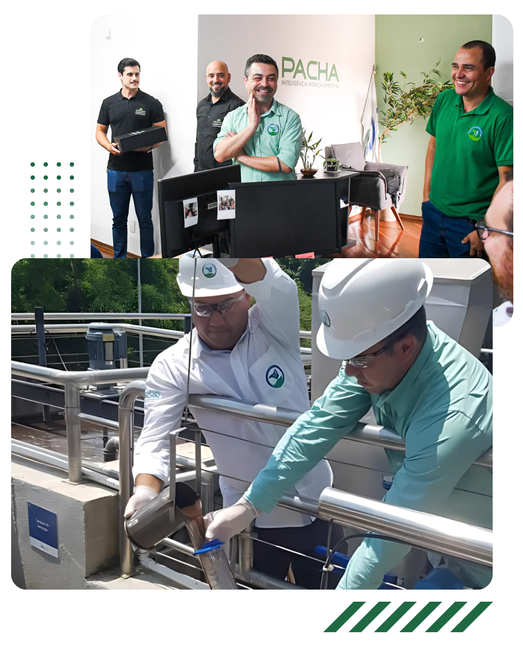 Equipe Pacha Ambiental em campo